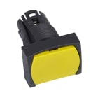 SCHNEIDER ELECTRIC - SNRZB6DA5 Testa pulsante rettangolare Ø16 - giallo