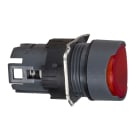 SCHNEIDER ELECTRIC - SNRZB6AW4 Testa pulsante luminoso circolare Ø16 - filo ghiera - rosso