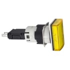 SCHNEIDER ELECTRIC - SNRXB6DV5BB Lampada spia rettangolare Ø16 - IP65 - gialla - LED integrato - 24V