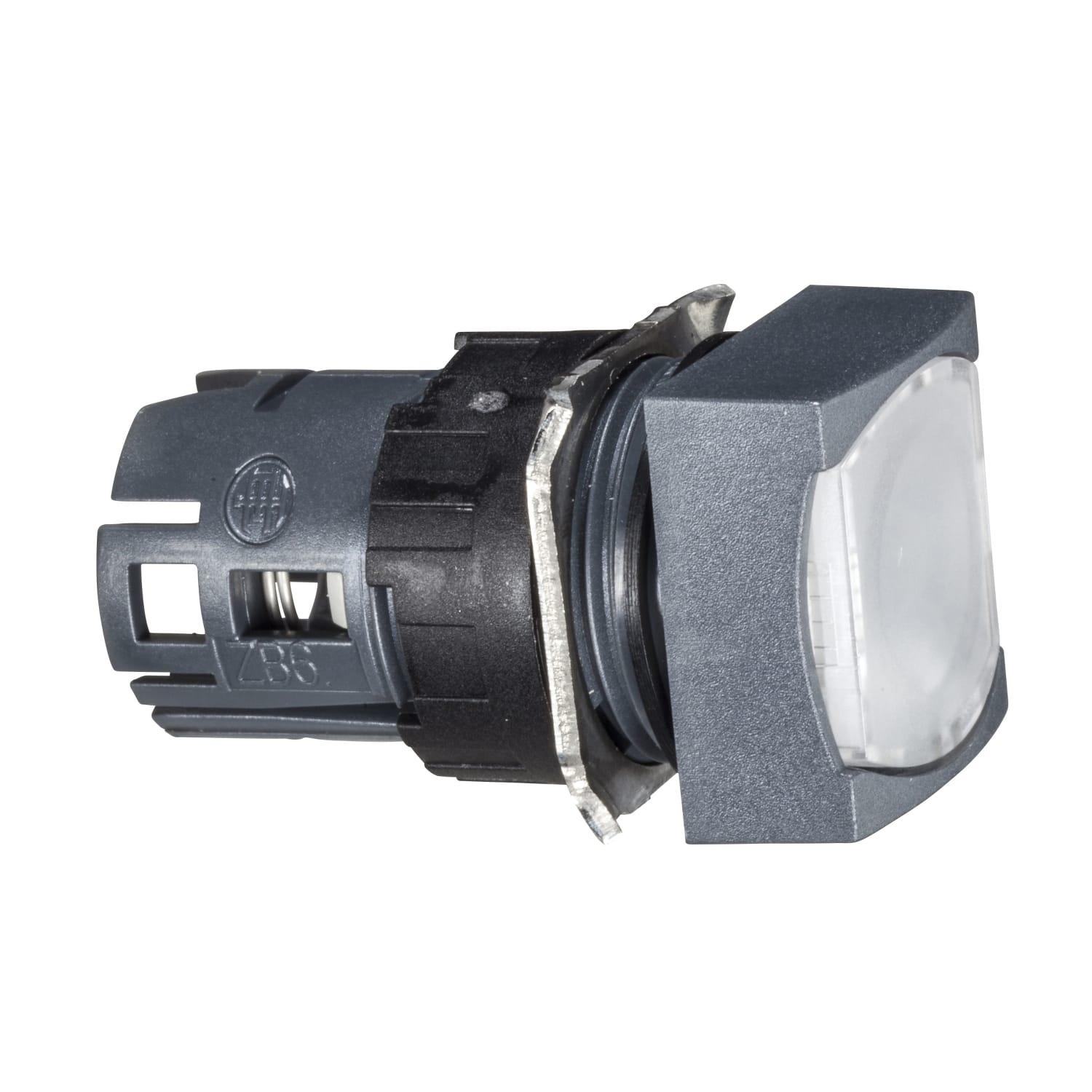 SCHNEIDER ELECTRIC - SNRZB6CW1 Testa pulsante luminoso quadrato Ø16 - sporgente - bianco