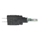 SCHNEIDER ELECTRIC - SNRZB6EB5B Corpo lampada spia - ZB6 - LED integrato GIALLO - 12-24 V