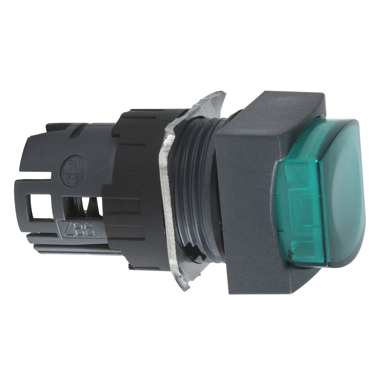 SCHNEIDER ELECTRIC - SNRZB6CE3 Testa pulsante luminoso quadrato Ø16 - sporgente - verde