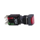 SCHNEIDER ELECTRIC - SNRXB6CW4B2B Pulsante luminoso rosso Ø16 - filoghiera ad impulso - 24V - 1NC