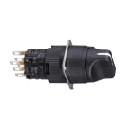 SCHNEIDER ELECTRIC - SNRXB6EAD221P Selettore nero Ø16 - leva - 2 posizioni - 1 NC/NO