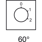 SCHNEIDER ELECTRIC - SNRXBCY7243 ETICHETTA DA 0 A 2 46 X 46 MM