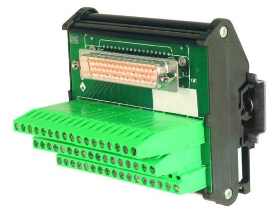 CABUR SRL - CBRXCPD25M CPD25M MODULO SUB-D 25 P. MASCH. SLIM