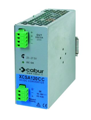 CABUR SRL - CBRXCSA120CB CSA120CB CONVERTITORE DC/DC 24/12VDC