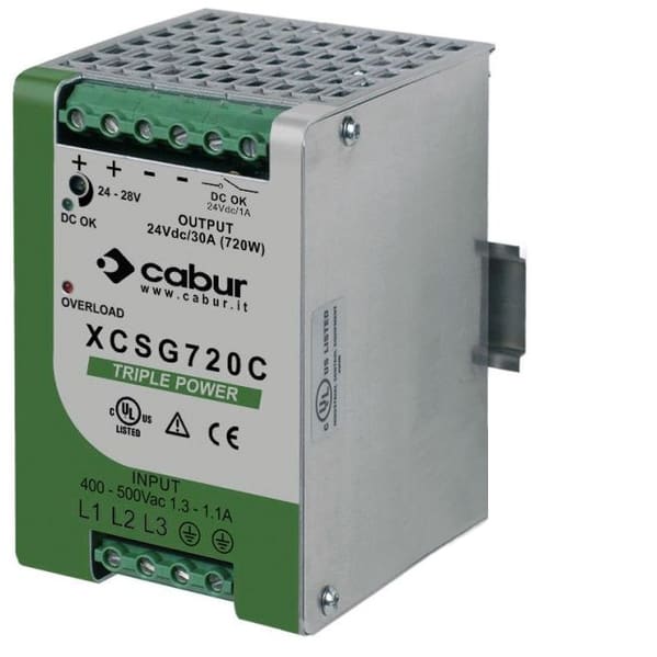 CABUR SRL - CBRXCSG720C CSG720C ALIMENT 3-F 24VDC 30A