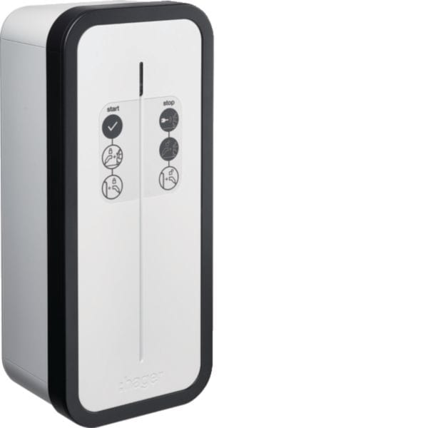HAGER - HAGXEV1K07T2S EVCS WITTY SOLAR 1X7KW 1P T2 RFID