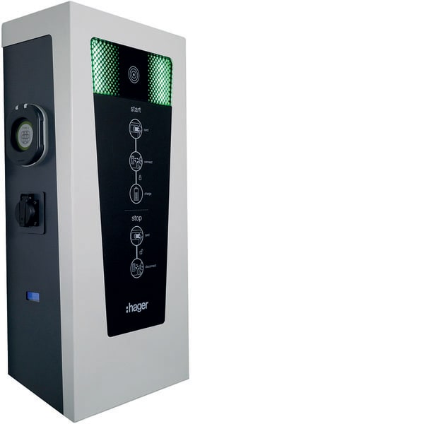 HAGER - HAGXEV600 EVCS PARK 2X7KW 1P M3T2S M2TE