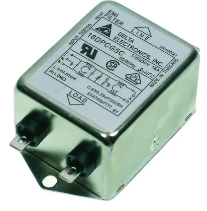 CABUR SRL - CBRXF16DPCG5C F16DPCG5C FILTRO EMI 1-F 2-STADI 16A