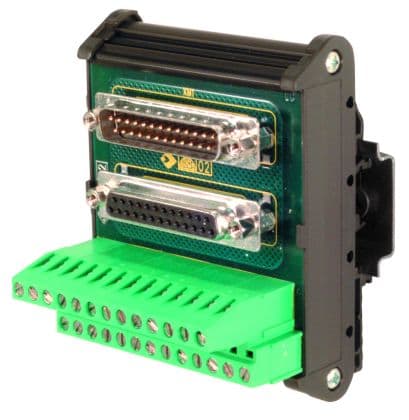 CABUR SRL - CBRXISD09FM ISD09FM MODULO SUB-D 9 P. FEMM+MASCH.