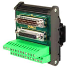 CABUR SRL - CBRXISD09FM ISD09FM MODULO SUB-D 9 P. FEMM+MASCH.