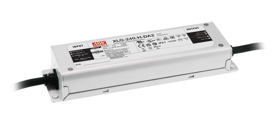 DIGIMAX SRL - DIXXLG-240-L-DA2 DRIVER LED 240W 1050MA 100-305VAC DALI I