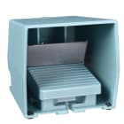 SCHNEIDER ELECTRIC - SNRXPEM511 Interruttore a pedale singolo XPE-M c/protezione metallo blu - 2NC+2NO