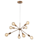 ROSSINI - RSSXPL001OS SOSPENSIONE ORO SATINATO E27 IP20