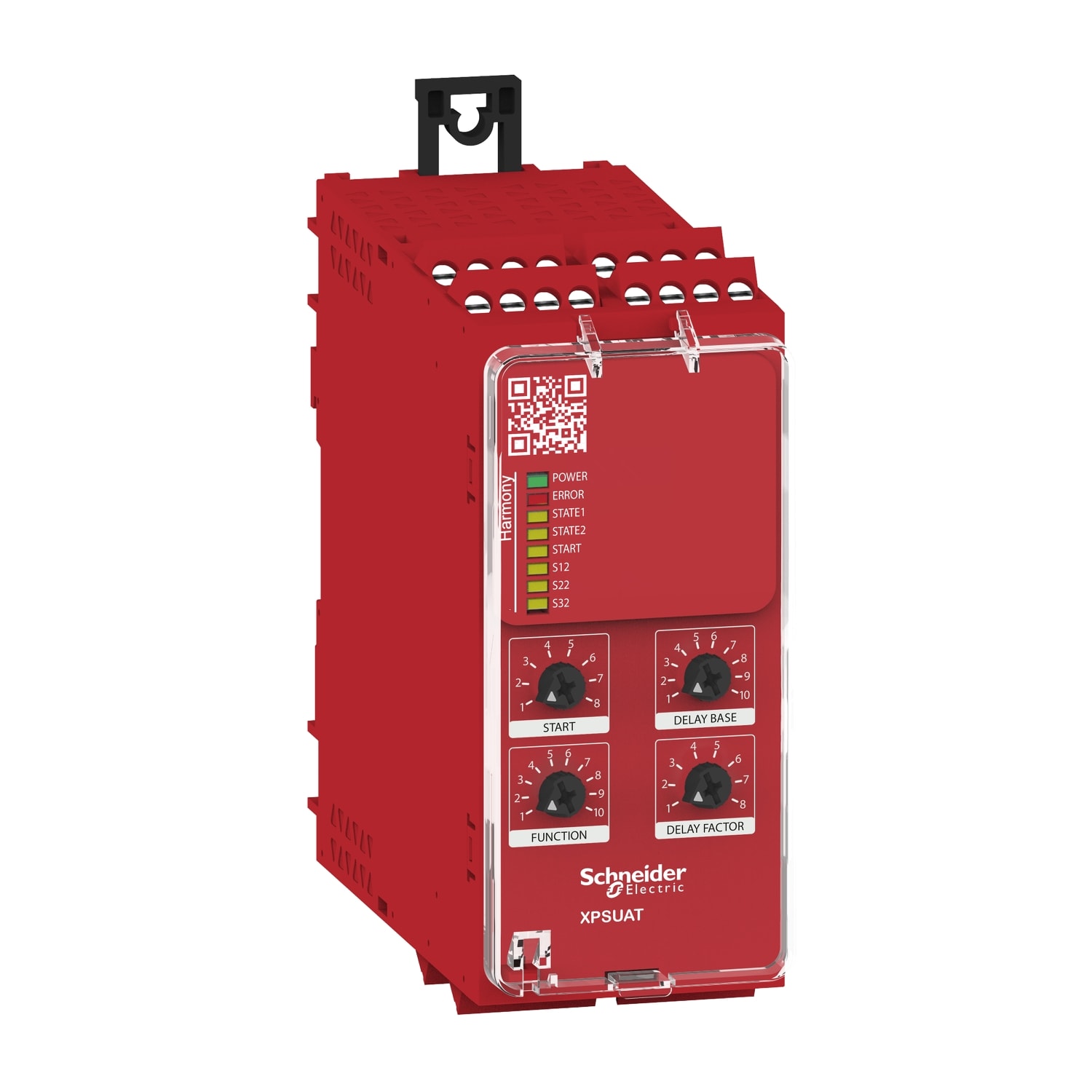 SCHNEIDER ELECTRIC - SNRXPSUAT13A3AP Modulo sicurezza Cat.4 caratt. XPSUAK + uscite temporizz. sic. 24V m.vite
