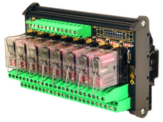 CABUR SRL - CBRXR082EAD R82EAD MODULO 8 RELE 24VAC/DC 2SC 8A