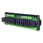 CABUR SRL - CBRXR162S24 R162S24 MODULO 16 OPTO 24V/5-50VDC 2,5A