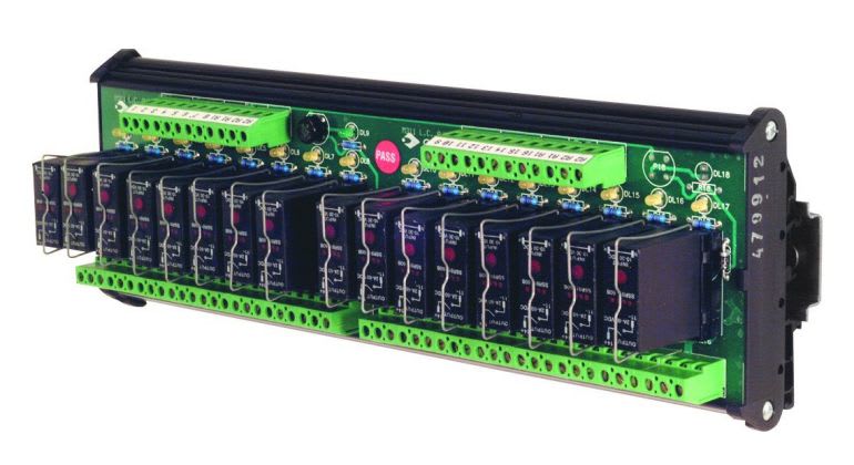 CABUR SRL - CBRXR162T24 R162T24 MODULO 16 OPTO 24V/240VAC 2,5A