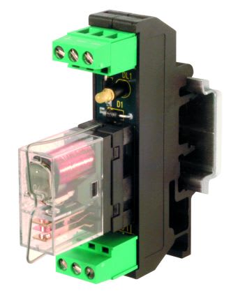 CABUR SRL - CBRXRF1824D RF1824D MODULO 1 REL  FIX 24VDC SC 12A