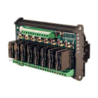 CABUR SRL - CBRXRMP081CM RMP081CM MODULO 8 RELE 24V SC +PULSANTE