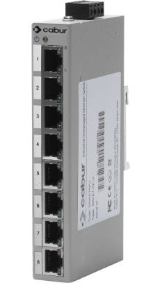 CABUR SRL - CBRXSWET8PU SWET-8PU SWITCH ETHERNET FAST 8 UNMAN.