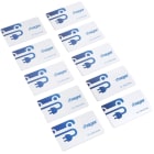HAGER - HAGXVA420 BADGE UTILIZZATORE CONFEZIONE 10 PEZZI