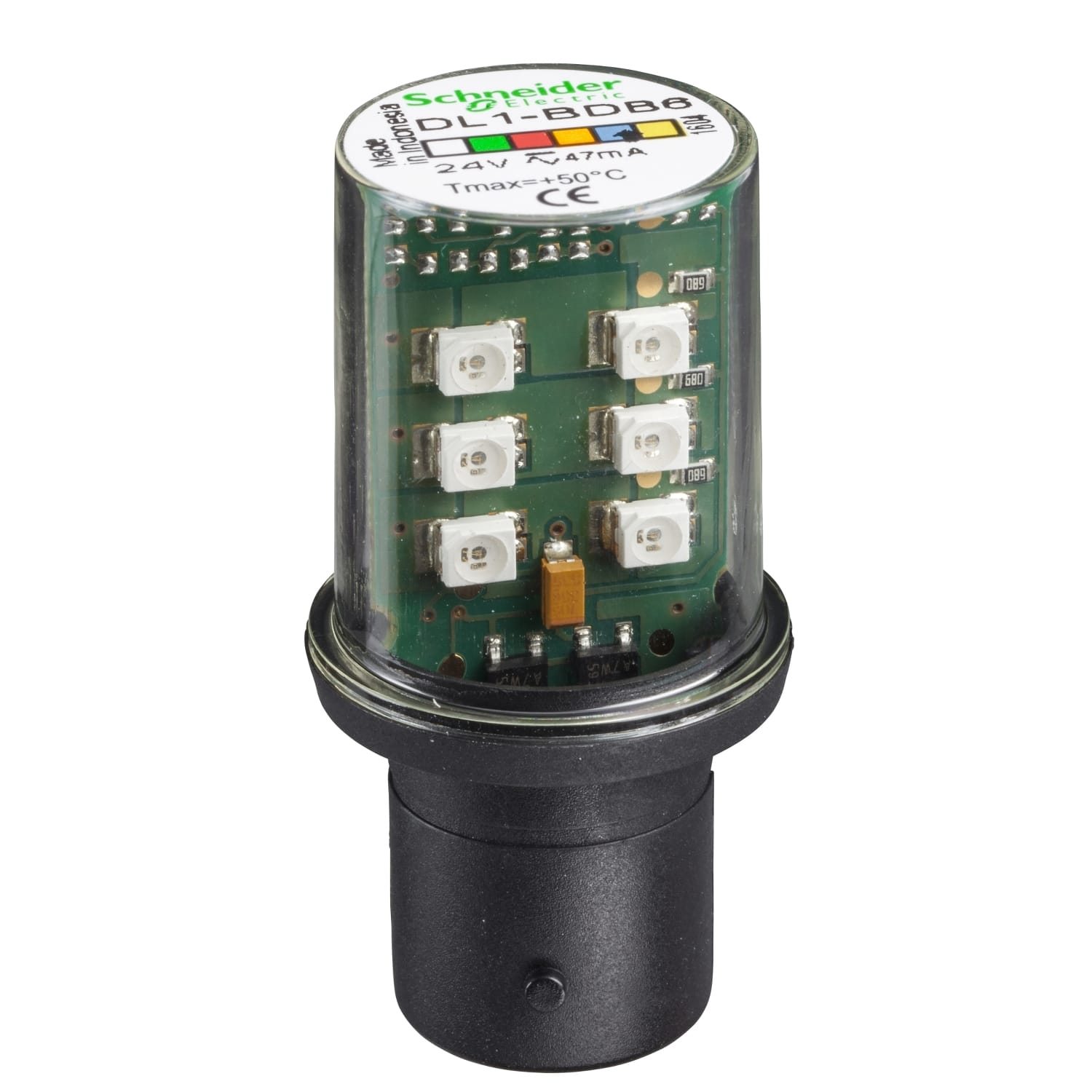 SCHNEIDER ELECTRIC - SNRDL1BDB6 LAMPADINA LED BLU 24V BA15D