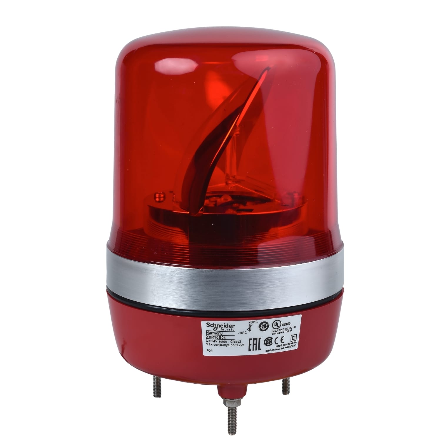 SCHNEIDER ELECTRIC - SNRXVR10B04 DISPOSITIVO A LUCE ROTANTE ROSSO
