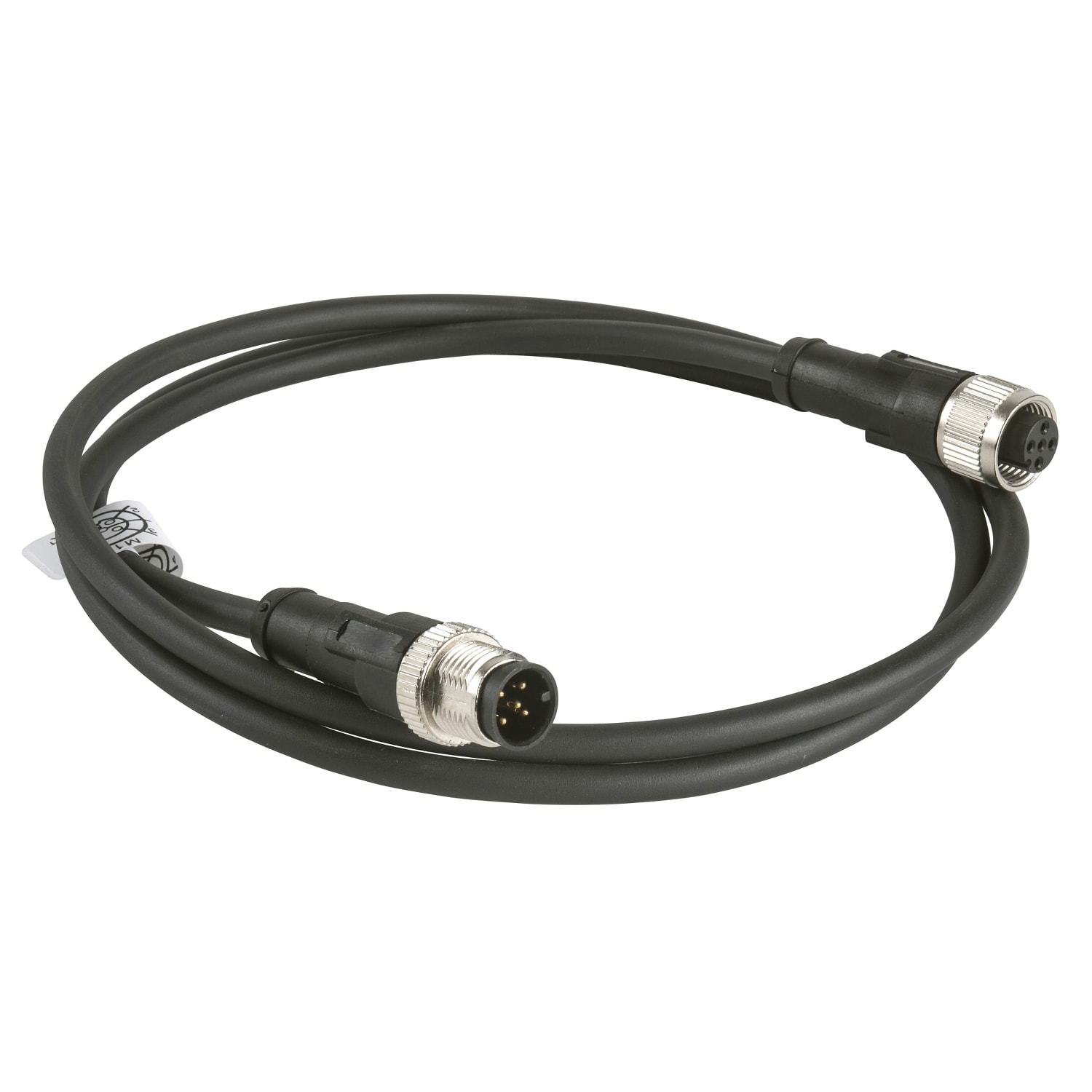 YAGEO TMSS ITALY SRL - TSIXZCR1511064D1 CAVO PUR M12 M 5 PIN, M12 F 5 PIN 1M