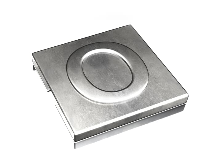 ABB SPA - ABBYID-CHAR-O TY-MET LETTERA O INOX 316 100PZ