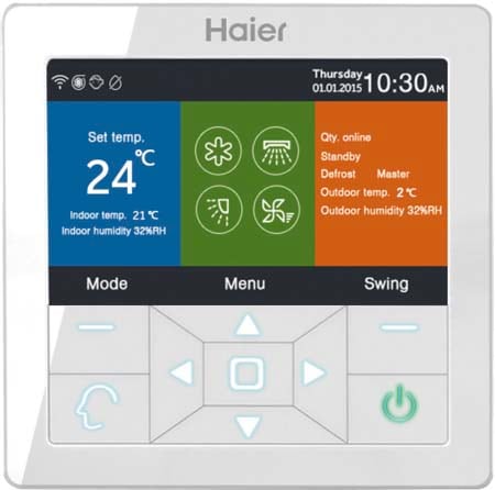 HAIER HVAC SOLUTIONS - HAIAACALME01 YR-E16B CONTROLLER