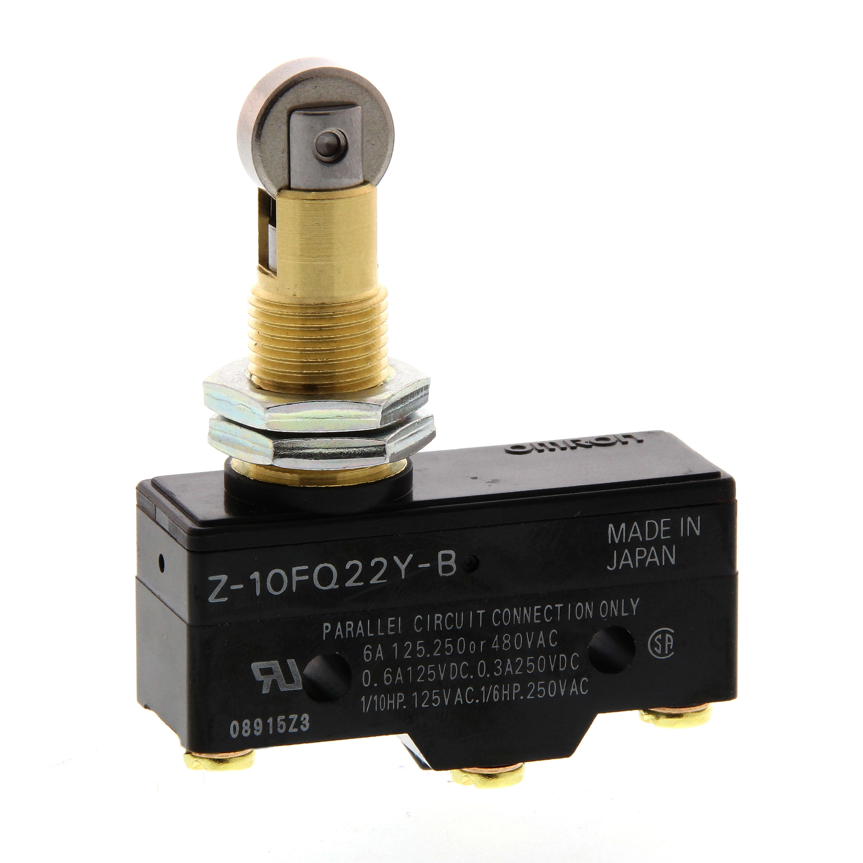 OMRON - OMRZ10FQ22YB-106726 FINECORSA Z, DPDT, 10 A/250VCA, PUL. E R