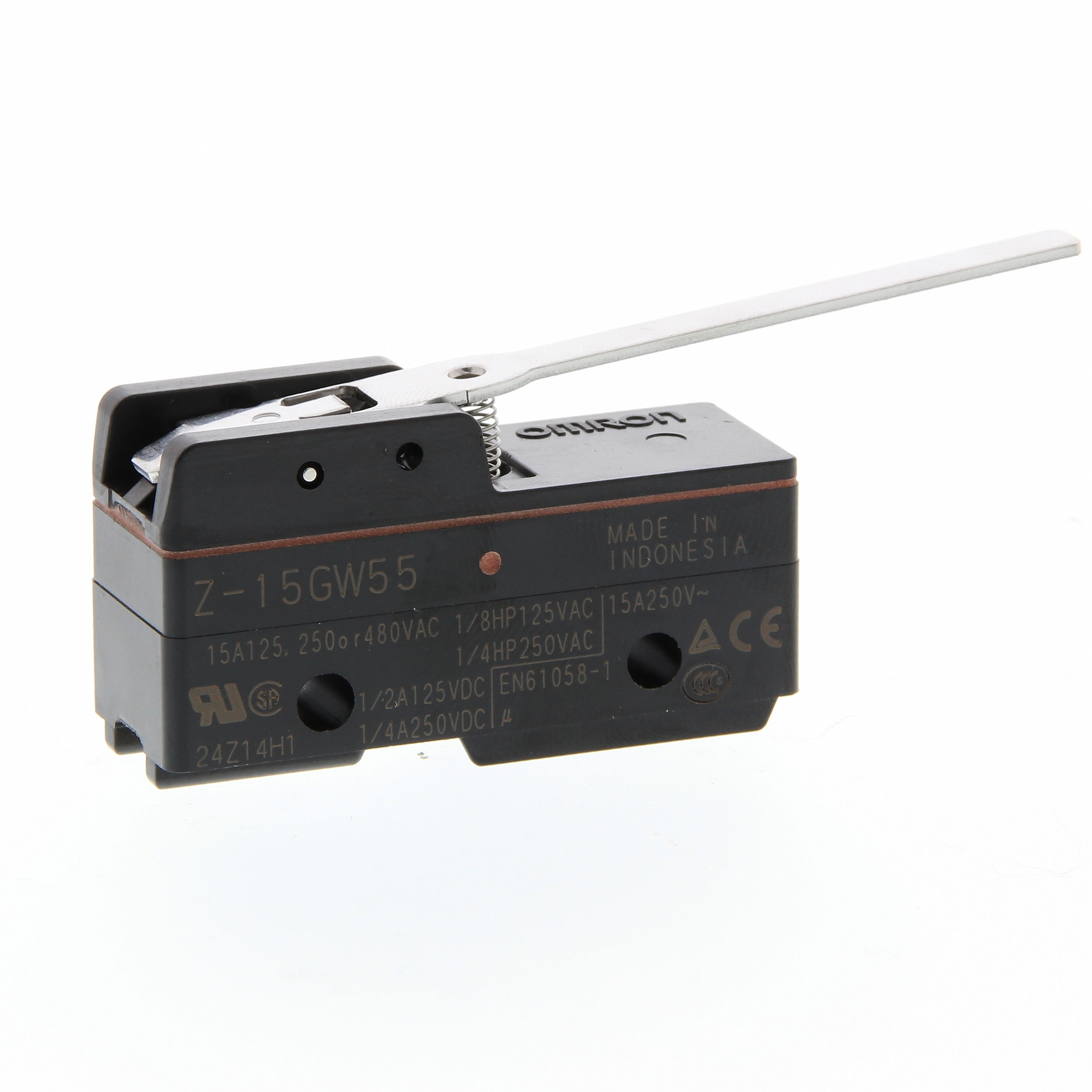 OMRON - OMRZ15GW55 FINECORSA- MICRO 1CONT SC LEVA ALTA FT S