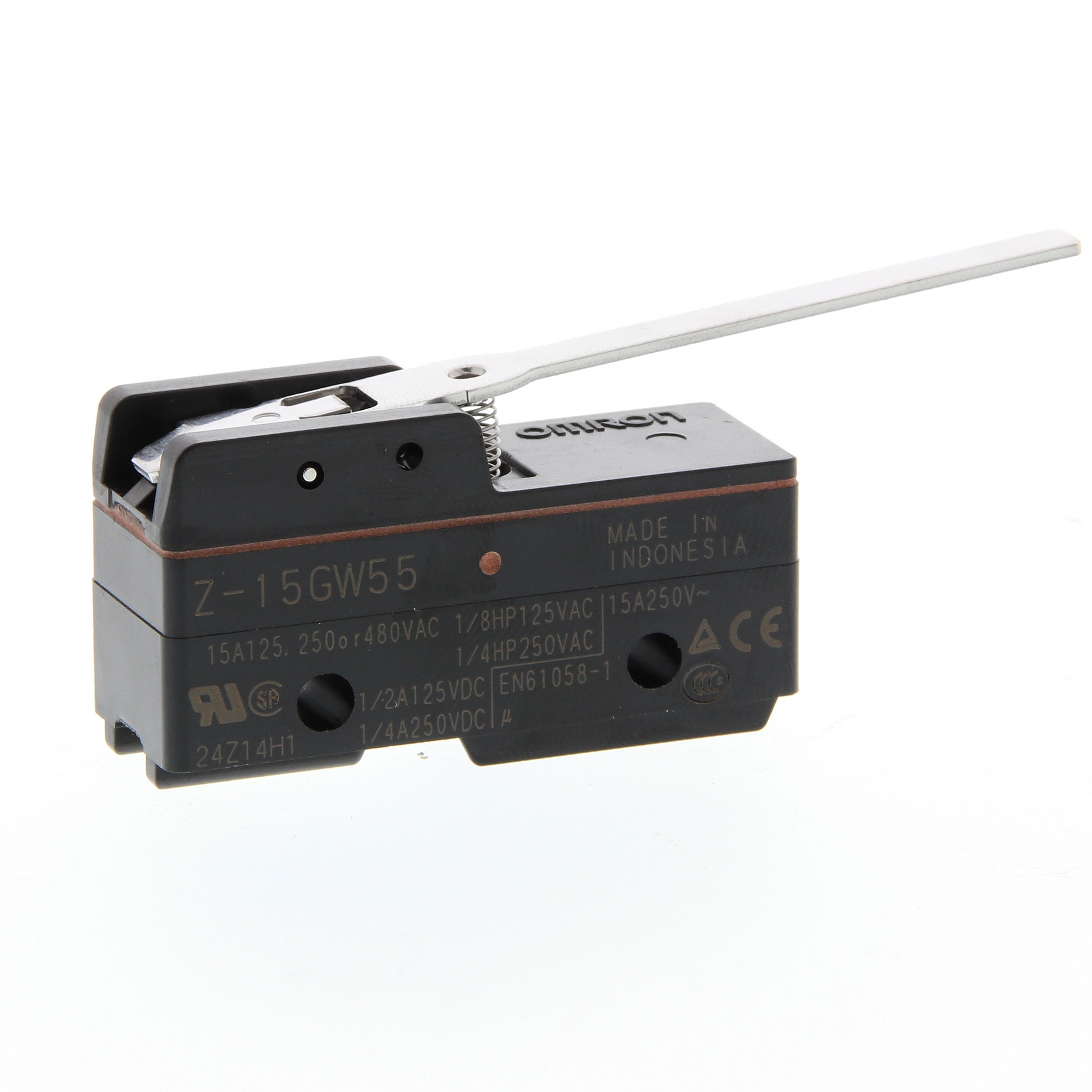 OMRON - OMRZ15GW55 FINECORSA- MICRO 1CONT SC LEVA ALTA FT S