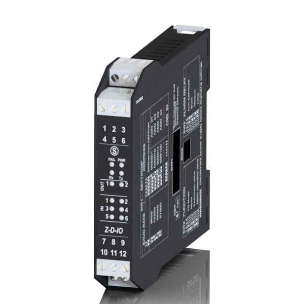 SENECA - SCXZ-D-IO MOD. 6DI-2DO/RS485 ALIM 12-24VDC/AC 17.5