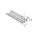 SEM - SEMZ002F PROFILATO OMEGA FORATO