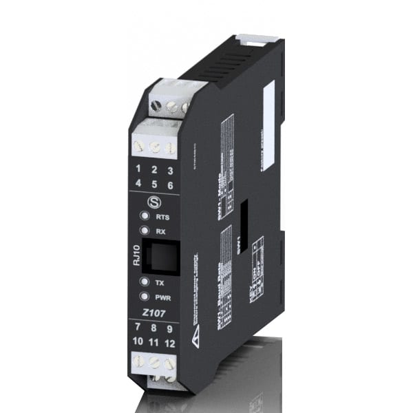SENECA - SCXZ107 CONV/ISOL RS232-485/RS422 ALIM 12-24VDC/