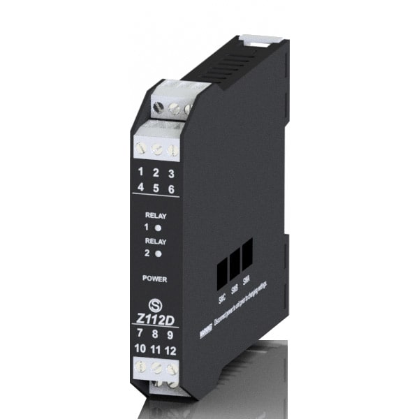 SENECA - SCXZ112D AMPL 2CH IMPULS+DIVISORE ALIM 12-24VDC/A