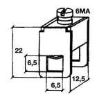 CABUR SRL - CBRZ121121 ACI121121 MORS.CON S..X 6X6 4-35