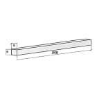 CABUR SRL - CBRZ121123 ACI121123 BARRA RAME ETP 6X6 2METRI