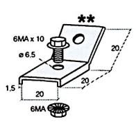 CABUR SRL - CBRZ121307 ACI121307 STAFFE INCL.S.B.CU 6MAX10