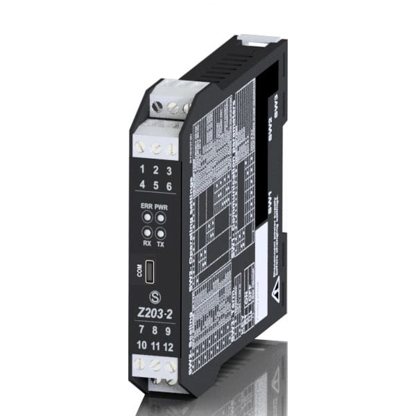 SENECA - SCXZ203-2 ANALIZ 5A MONOFASE, RS485,12-24V, MICROU