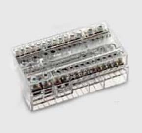 CEMBRE SPA - CEMZ35-DP14-125 PARTITORE TETRAPOLARE 125A 14VIE SEZ.35