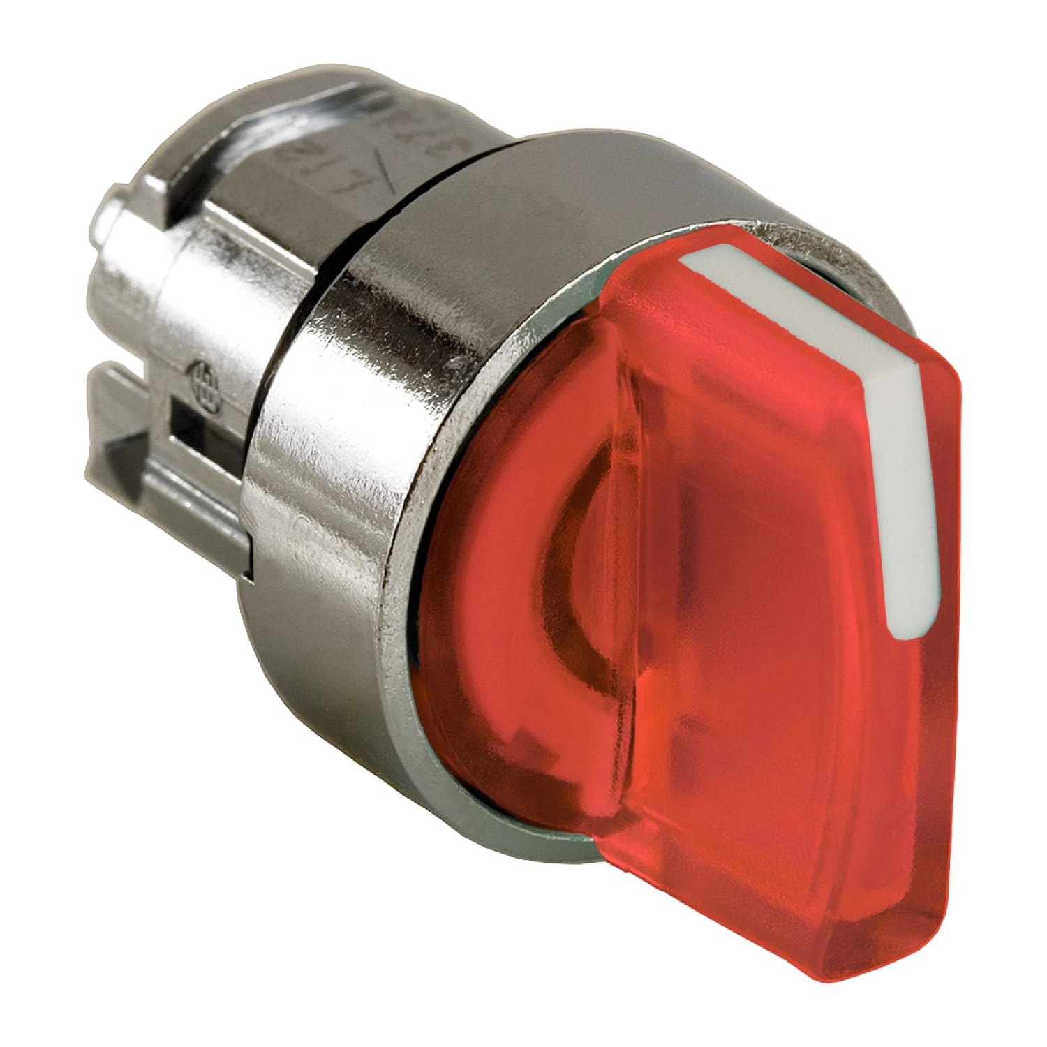 SCHNEIDER ELECTRIC - SNRZB4BK1543 Testa selettore luminoso - 3 posiz. Ø22 - rosso- per LED universale