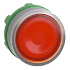 SCHNEIDER ELECTRIC - SNRZB5AH083C0 TESTA PULSANTE LUM.GIALLO GHIERA GRIGIA