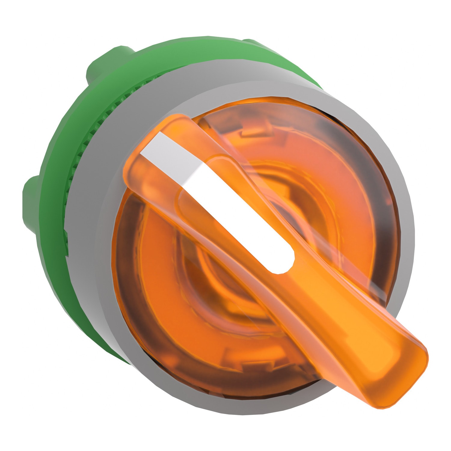 SCHNEIDER ELECTRIC - SNRZB5AK1253C0 TESTA SELETTORE LUMINOSO ARANCIO GRIGIO