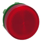 SCHNEIDER ELECTRIC - SNRZB5AV043S Testa lampada spia Ø22 - circolare - gemma striata rossa- per LED universale