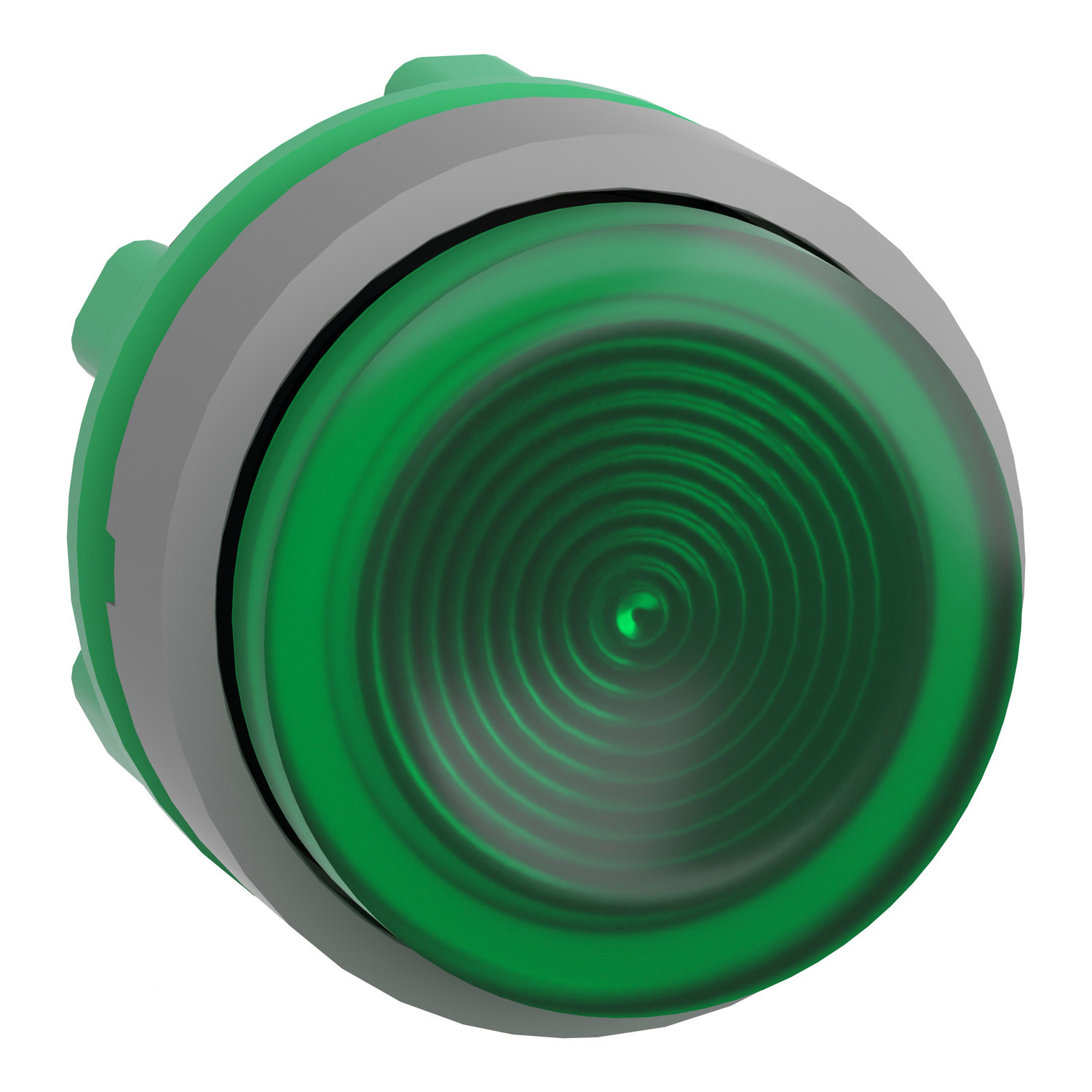 SCHNEIDER ELECTRIC - SNRZB5AW133SC0 TESTA PULSANTE LUM. VERDE GRIGIO